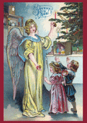 Un ange apporte la joie de No&euml;l